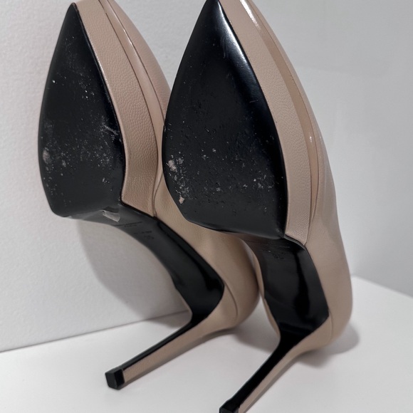 SAINT LAURENT beige heels - Picture 5 of 10